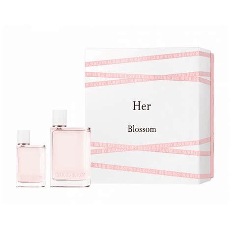 burberry her gift set debenhams|burberry her blossom gift set.